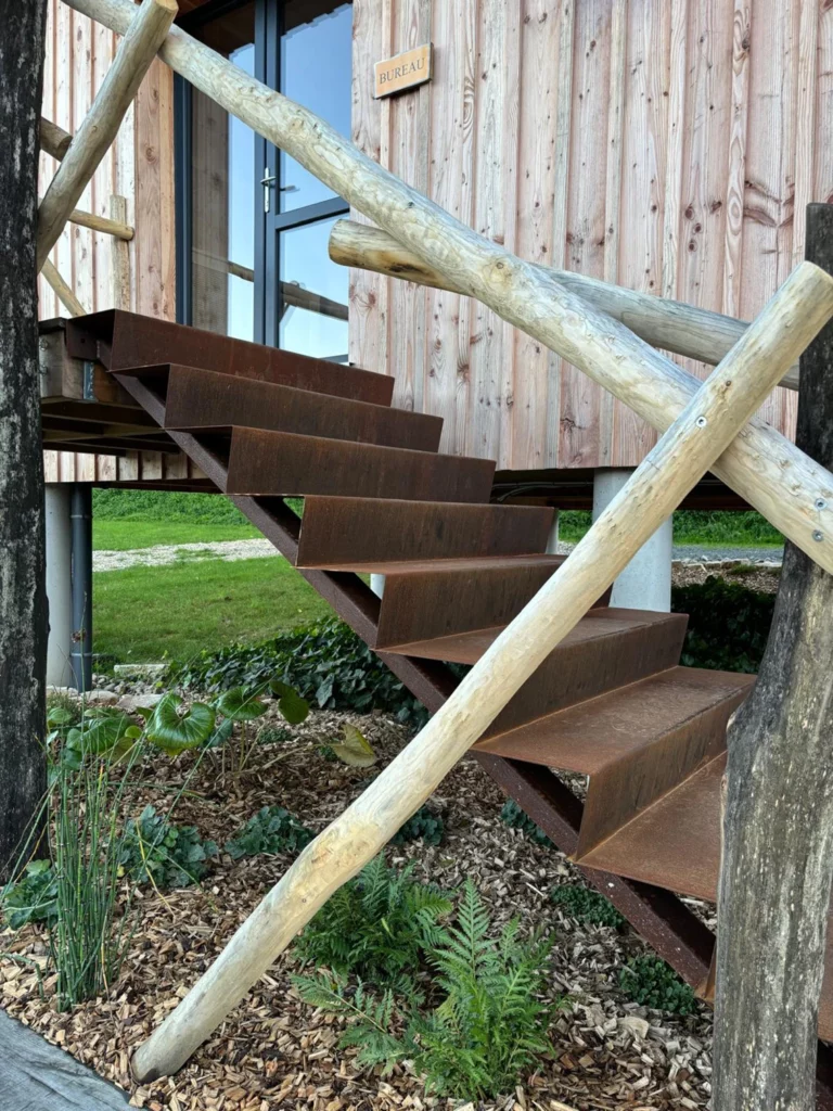 escalier-marches-acier-corten escalier-marches-acier-corten
