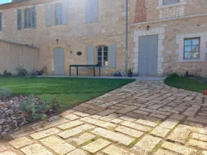pavage-pave-joint-vegetal-engazonne-cour