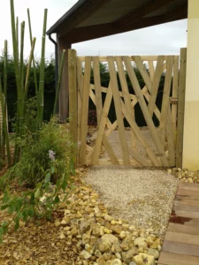 portillon-bois-côté-jardin